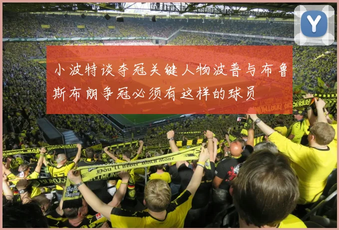 小波特谈夺冠关键人物波普与布鲁斯布朗争冠必须有这样的球员